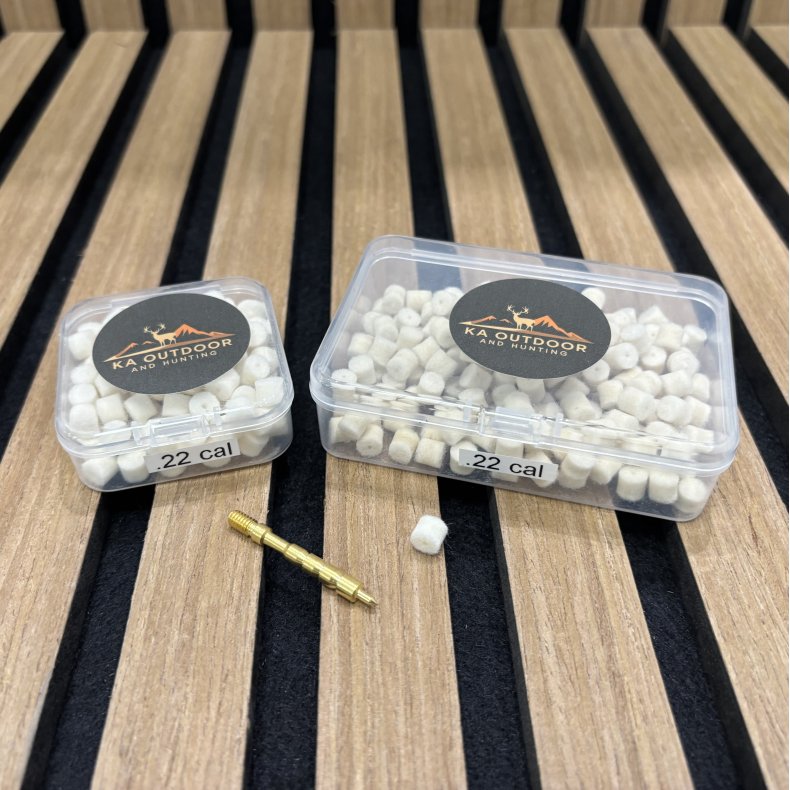 Filtpropper m. hul - .22 cal (.22LR / .223), (Ekskl. JAG)