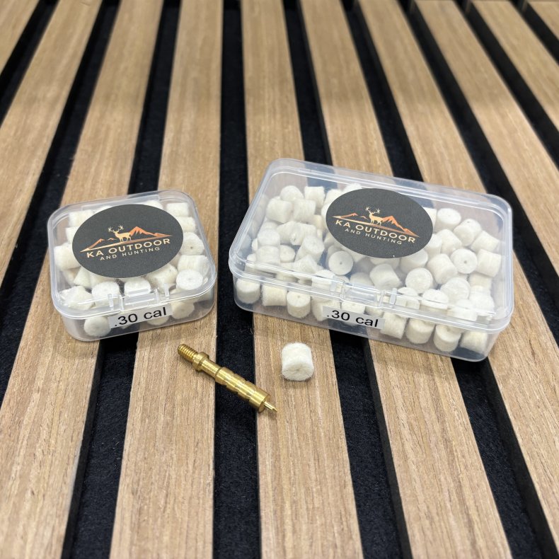 Filtpropper m. hul - .30 cal (.308 / 30.06 / 300wm), (Ekskl. JAG)