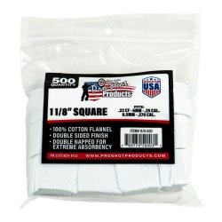 Pro-Shot / 500 Patches 1 1/8" / 29x29mm cal. .22 - .270