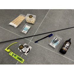 Riffel Renses�t Elite - Nylon- Komplet inkl. rensev�ske 