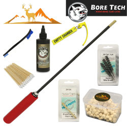 Riffel Renses�t Elite - Nylon- Komplet inkl. rensev�ske 