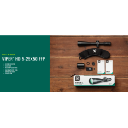 Vortex Viper HD 5-25x50 FFP - VMR-4 (MRAD)