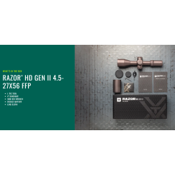 Vortex Razor HD 4.5-27x56 Gen II m/EBR-7C (MRAD)