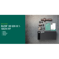 Vortex Razor HD 1-10x24 Gen III m/EBR-9 (MRAD)