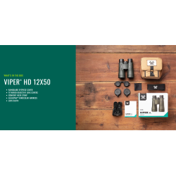 Vortex Viper HD 12x50 m/GlassPak taske