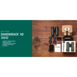 Vortex Diamondback HD 10x42 m/GlassPak taske