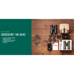 Vortex Crossfire HD 8x42 m/GlassPak taske