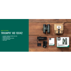 Vortex Triumph HD 10x42 m/GlassPak taske