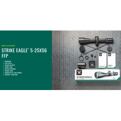 Vortex Strike Eagle 5-25x56 FFP m/EBR-7C (MRAD)