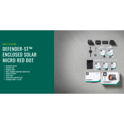 Vortex Defender-ST Enclosed Solar Red Dot (3 MOA Multi Reticle)