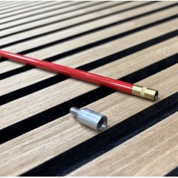 Stilcrin - Rensestok 7mm - 80cm - (Alle haglkaliber 12, 16, 20ga / 9,3x62 / .375)