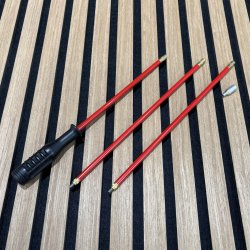 Stilcrin - Rensestok 7mm - 3 delt - 72cm - (Alle haglkaliber 12, 16, 20ga / 9,3x62 / .375)