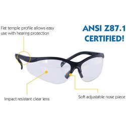 Caldwell Pro Range - Sikkerhedsbriller