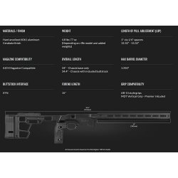 MDT ACC Premier Gen2 Chassis � Remington 700 SA