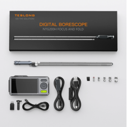 Teslong NTG200H Focus and Fold Rifle Borescope med NTS500B 5" IPS-sk�rm