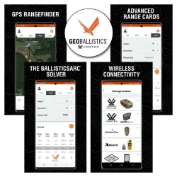 Vortex Talon HD 10K 12x50 LRF h�ndkikkert m/GeoBallistics